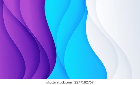 Abstract background soft gradient color and dynamic shadow on background. Eps 10