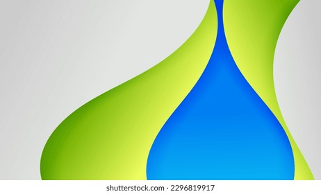Abstract background soft gradient color and dynamic shadow on background. Eps 10