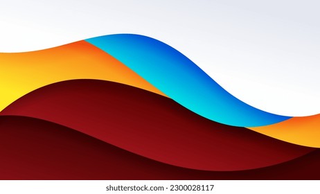 Abstract background soft gradient color and dynamic shadow on background .Vector background for wallpaper,banner. Eps 10