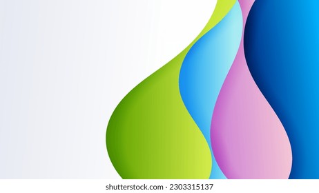 Abstract background soft gradient color and dynamic shadow on background .Vector background for wallpaper,banner. Eps 10