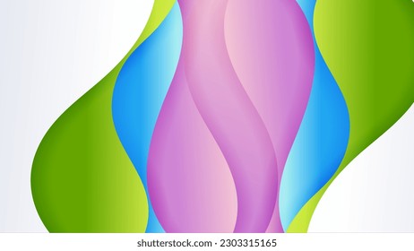 Abstract background soft gradient color and dynamic shadow on background .Vector background for wallpaper,banner. Eps 10