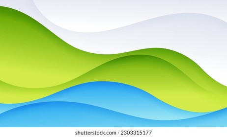 Abstract background soft gradient color and dynamic shadow on background .Vector background for wallpaper,banner. Eps 10