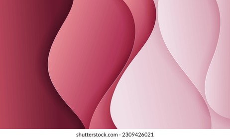 Abstract background soft gradient color and dynamic shadow on background. Eps 10