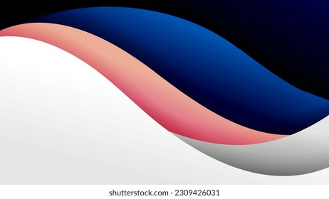 Abstract background soft gradient color and dynamic shadow on background. Eps 10