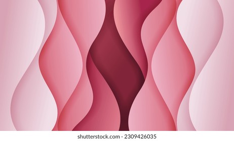 Abstract background soft gradient color and dynamic shadow on background. Eps 10
