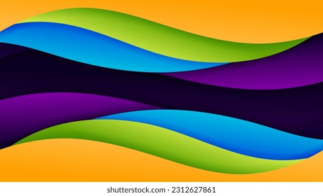 Abstract background soft gradient color and dynamic shadow on background .Vector background for wallpaper,banner. Eps 10