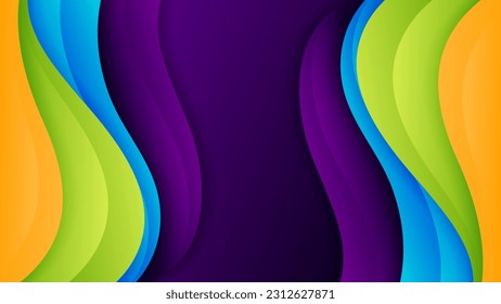 Abstract background soft gradient color and dynamic shadow on background .Vector background for wallpaper,banner. Eps 10