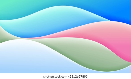 Resumen de fondo color gradiente suave y sombra dinámica en el fondo .Vector fondo para fondo de fondo de pantalla,banner. Eps 10