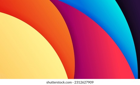 Abstract background soft gradient color and dynamic shadow on background .Vector background for wallpaper,banner. Eps 10