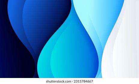 Abstract background soft gradient color and dynamic shadow on background .Vector background for wallpaper,banner. Eps 10