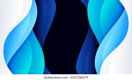 Abstract background soft gradient color and dynamic shadow on background .Vector background for wallpaper,banner. Eps 10