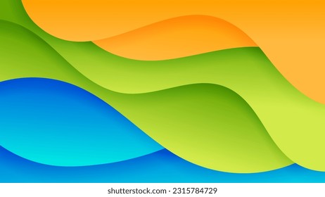 Abstract background soft gradient color and dynamic shadow on background .Vector background for wallpaper,banner. Eps 10