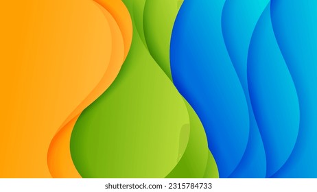 Abstract background soft gradient color and dynamic shadow on background .Vector background for wallpaper,banner. Eps 10