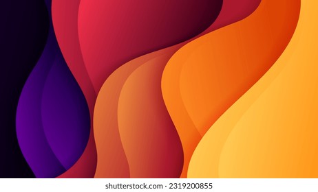 Abstract background soft gradient color and dynamic shadow on background .Vector background for wallpaper,banner. Eps 10