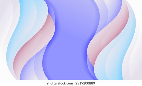 Abstract background soft gradient color and dynamic shadow on background .Vector background for wallpaper,banner. Eps 10