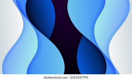 Abstract background soft gradient color and dynamic shadow on background. Eps 10