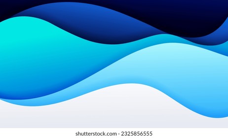 Abstract background soft gradient color and dynamic shadow on background .Vector background for wallpaper,banner. Eps 10