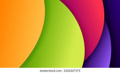 Resumen del fondo color gradiente suave y sombra dinámica en el fondo. Eps 10