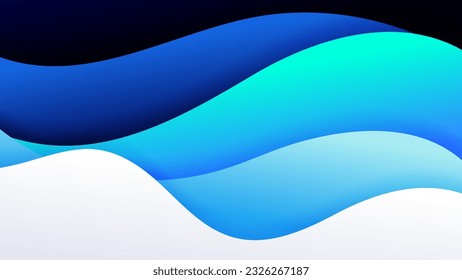 Abstract background soft gradient color and dynamic shadow on background. Eps 10
