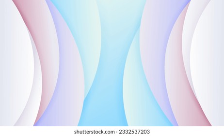Abstract background soft gradient color and dynamic shadow on background. Eps 10