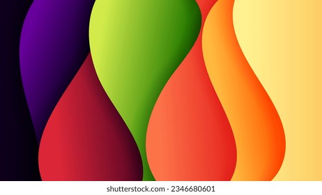 Resumen de fondo color gradiente suave y sombra dinámica en fondo .Vector fondo para fondo de fondo. Eps 10