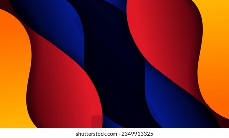 Abstract background soft gradient color and dynamic shadow on background .Vector background for wallpaper. Eps 10