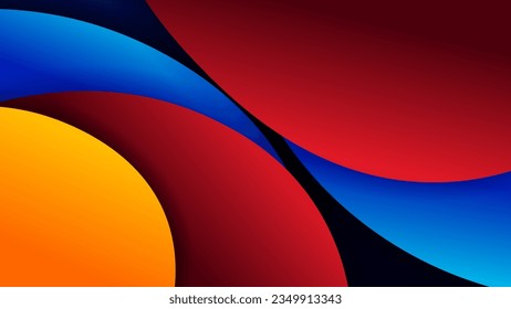 Resumen de fondo color gradiente suave y sombra dinámica en fondo .Vector fondo para fondo de fondo. Eps 10