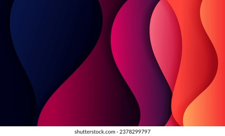 Abstract background with soft gradient color and dynamic shadow on background .Vector background for wallpaper. Eps 10