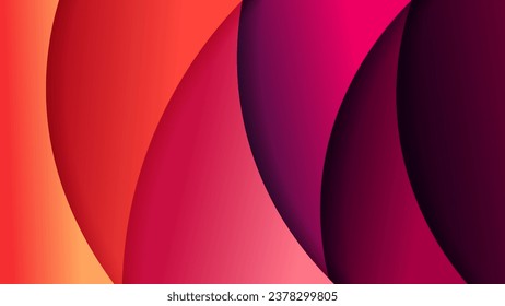Abstract background with soft gradient color and dynamic shadow on background .Vector background for wallpaper. Eps 10
