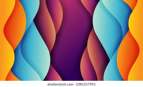 Fondo abstracto con color gradiente suave y sombra dinámica en el fondo .Vector fondo para fondo de fondo. Eps 10