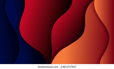 Abstract background with soft gradient color and dynamic shadow on background .Vector background for wallpaper. Eps 10