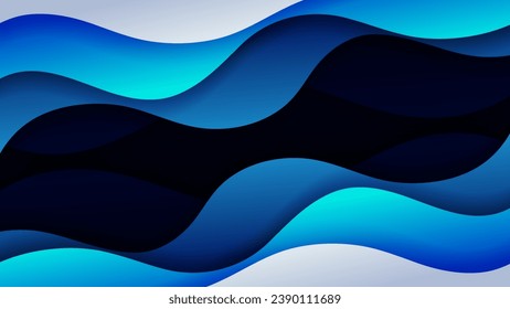 Abstract background with soft gradient color and dynamic shadow on background .Vector background for wallpaper. Eps 10