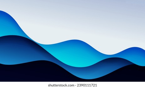 Fondo abstracto con color gradiente suave y sombra dinámica en el fondo .Vector fondo para fondo de fondo. Eps 10