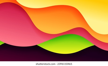 Abstract background with soft gradient color and dynamic shadow on background .Vector background for wallpaper. Eps 10