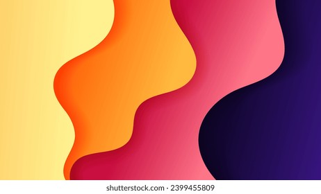 Fondo abstracto con color gradiente suave y sombra dinámica en el fondo .Vector fondo para fondo de fondo. Eps 10