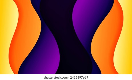 Abstract background with soft gradient color and dynamic shadow on background .Vector background for wallpaper. Eps 10