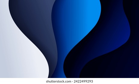 Abstract background with soft gradient color and dynamic shadow on background .Vector background for wallpaper. Eps 10
