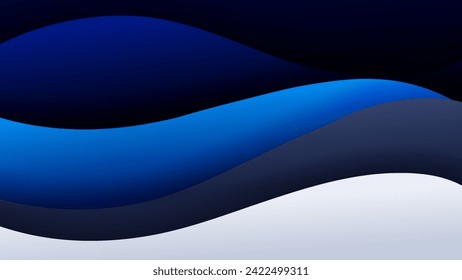 Abstract background with soft gradient color and dynamic shadow on background .Vector background for wallpaper. Eps 10