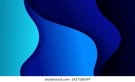 Abstract background with soft gradient color and dynamic shadow on background .Vector background for wallpaper. Eps 10