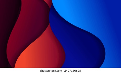 Abstract background with soft gradient color and dynamic shadow on background .Vector background for wallpaper. Eps 10