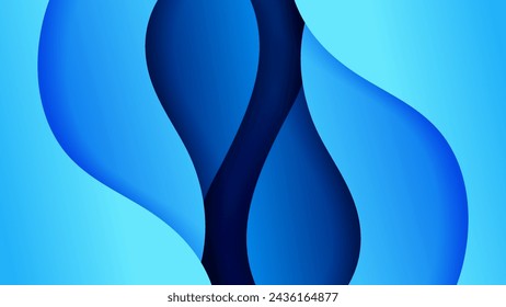 Abstract background with soft gradient color and dynamic shadow on background .Vector background for wallpaper. Eps 10