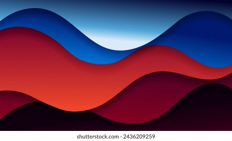 Abstract background with soft gradient color and dynamic shadow on background .Vector background for wallpaper. Eps 10
