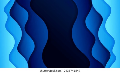 Fondo abstracto con el color suave del gradiente y la sombra dinámica en el fondo. Fondo del vector para el fondo de pantalla. Eps 10