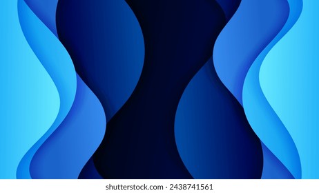 Abstract background with soft gradient color and dynamic shadow on background .Vector background for wallpaper. Eps 10