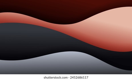 Abstract background with soft gradient color and dynamic shadow on background .Vector background for wallpaper. Eps 10