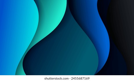 Abstract background with soft gradient color and dynamic shadow on background .Vector background for wallpaper. Eps 10