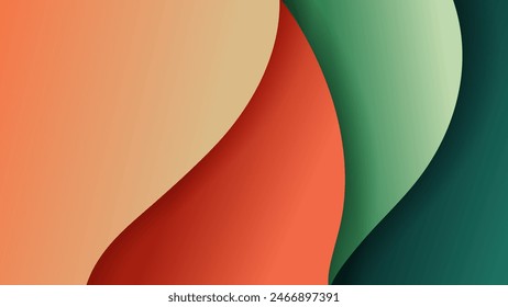Abstract background with soft gradient color on background .Vector background for wallpaper. Eps 10