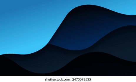 Abstract background with soft gradient color on background .Vector background for wallpaper. Eps 10