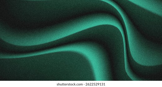 Abstract background Soft green light on dark background.vector eps10