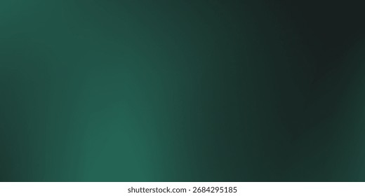 Abstrakter Hintergrund Weich grünes Licht auf dunkelschwarzer Farbe unscharf